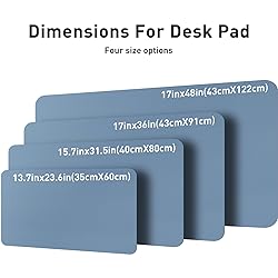 Aothia Leather Desk Pad Protector, Office