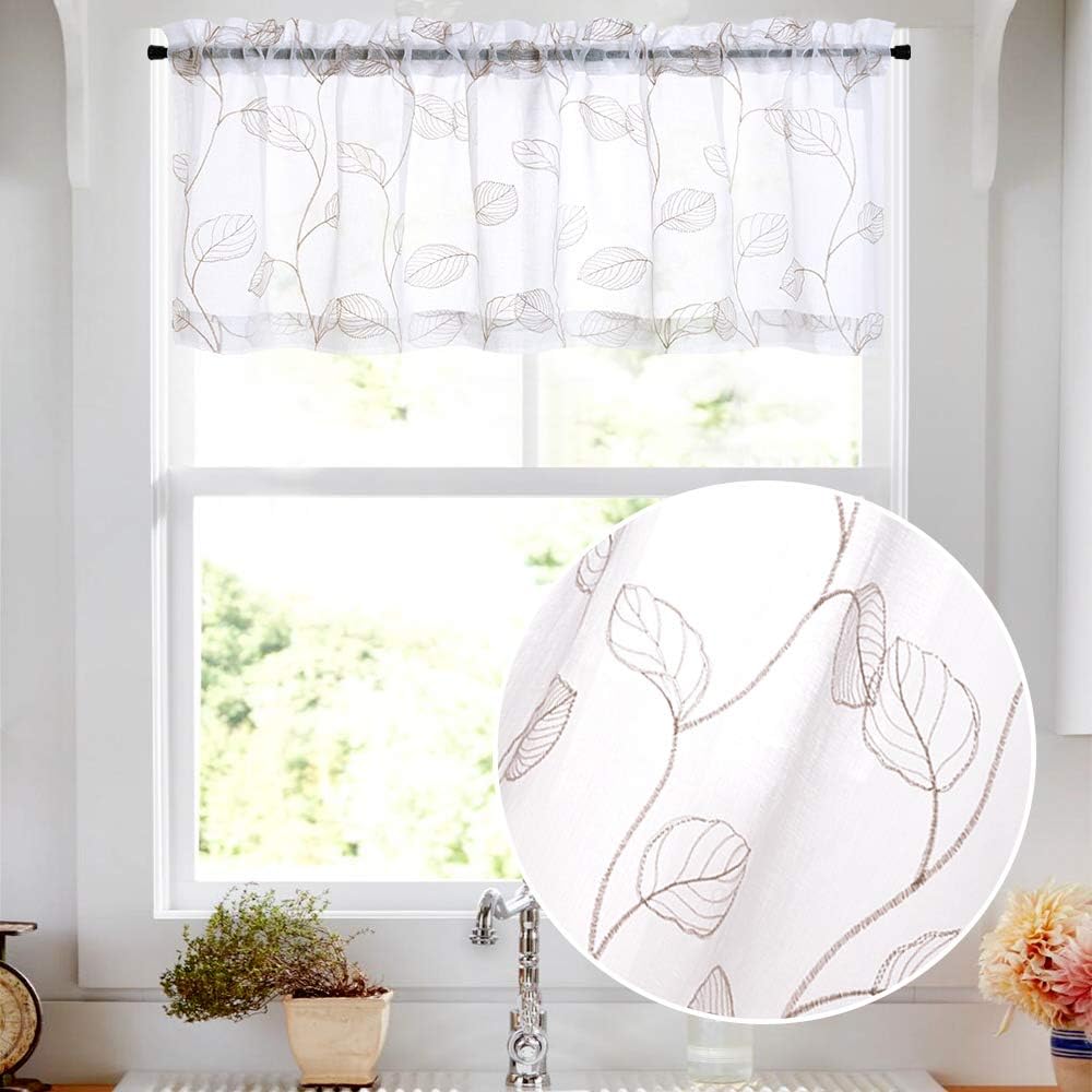 Best kitchen curtains sheer valance