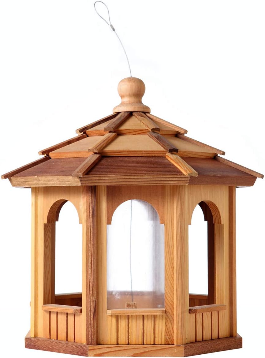 All Things Cedar BF18 Octagon Bird Feeder Amazon.ca Sports & Outdoors