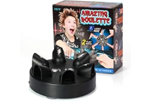 GHYSYFY Mini Electric Shock Finger Lie Detector Polygraph Lucky Tricky Electric Shocking Roulette Shots Desktop Decompression Creative Truth or Dare Toys