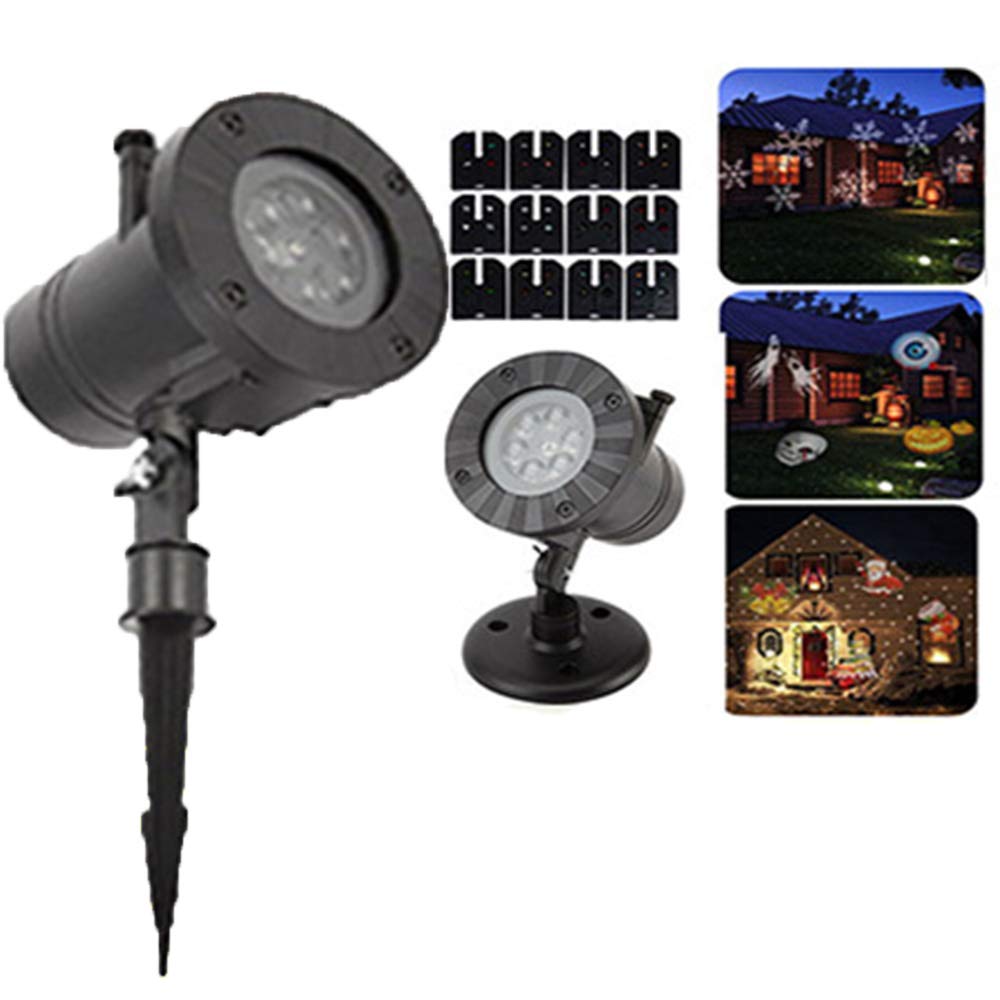 Volwco Christmas LED Snowflake Projector Lights,2019 Upgraded