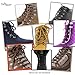 DailyShoes Round Hiking Boot Shoelaces Strong Durable Stylish Shoe Laces (Great for Hard Shoes) Brown Light Tan 27