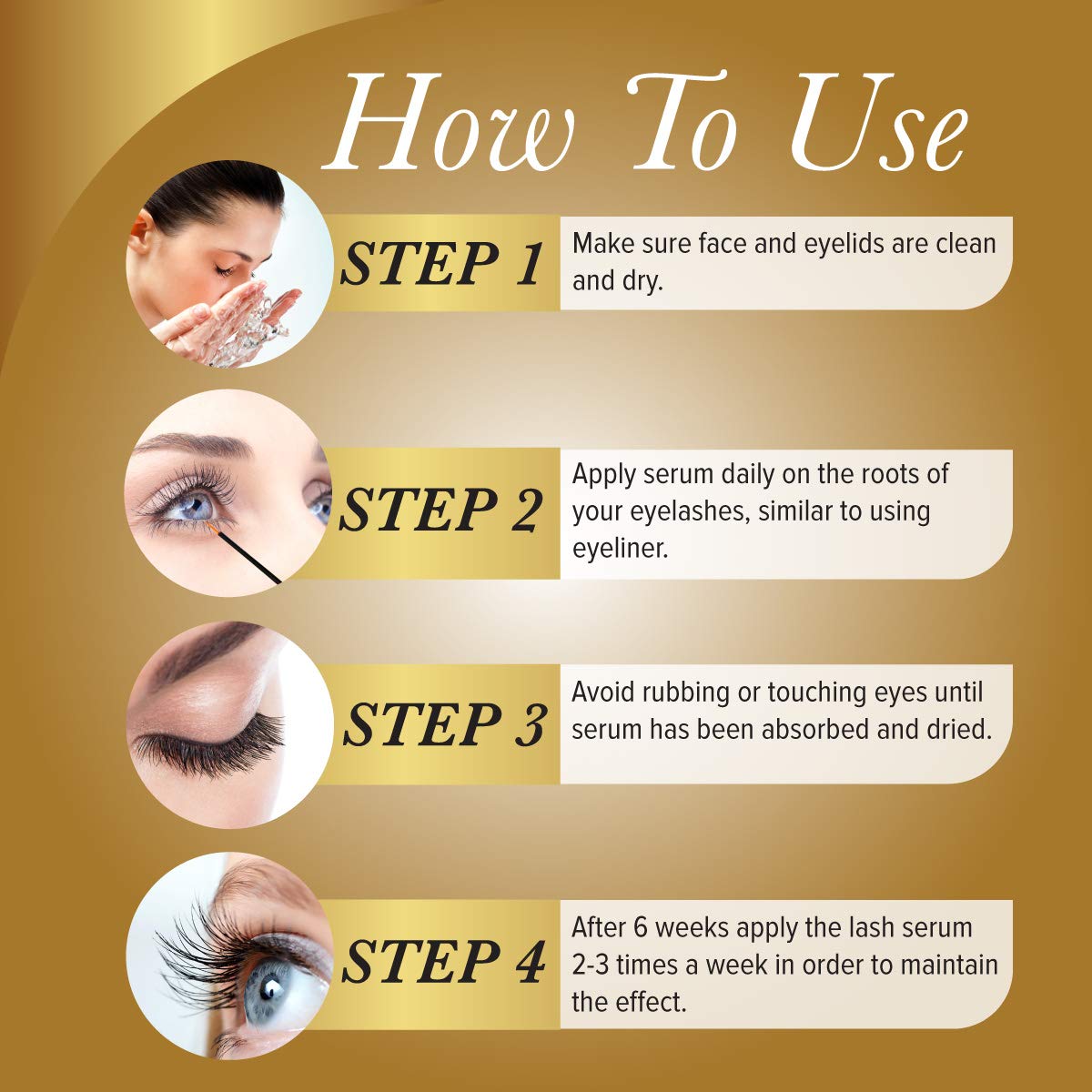 Aphro Celina Eyelash Growth Serum (Organic Lashes) - Corallion Blended Nutrient Strengthens The Root | Vitamin Rich Herbal Extracts Lash Growth Kit | German Advanced Thick Lashes and Brows Vertex