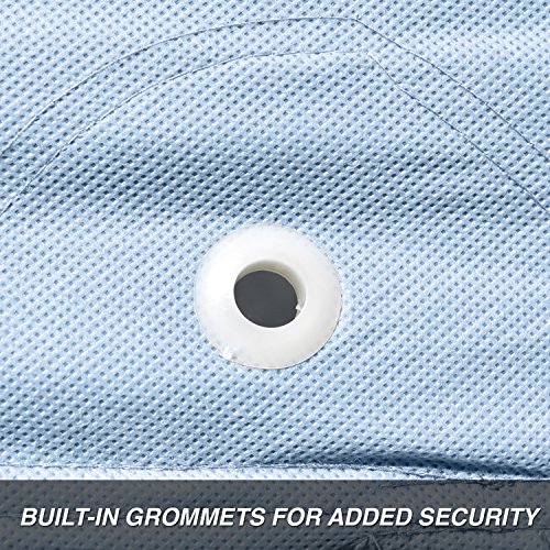 Budge Duro Van Cover Fits Standard Vans up to 18 feet, VD-2 - (Polypropylene, Gray)