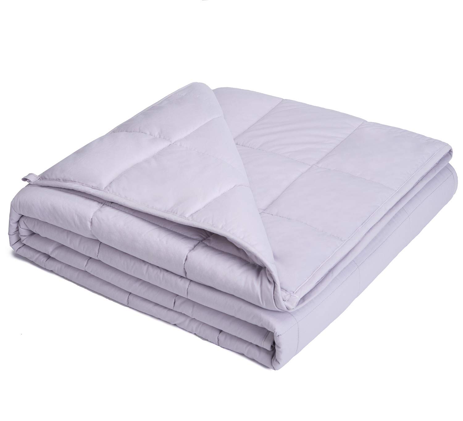 Kpblis Weighted Blanket 15 Lbs 60" X 80" For 140180 Lbs, 100 Cotton