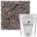 Tealyra - 1990's Rare Wild Arbor Ripe Pu'erh Tea - Best Chinese Puerh Loose Leaf Tea - Aged Yunnan Shou Cha - Gongfu Cha - Bold Caffeine - 112g (4-ounce)