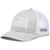 Columbia Unisex PFG Fish Flag Mesh Snap Back | Breathable, Mesh Back Ventilation, Classic Fit