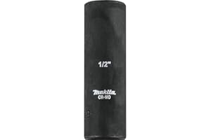 Makita A-99568 1/2" Deep Well Impact Socket, 3/8" Drive