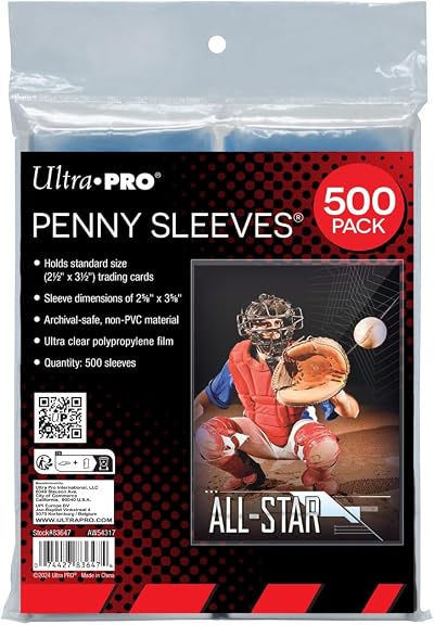 Ultra Pro Soft Card Sleeves Standard Size Pokemon Magic Sports Transparent