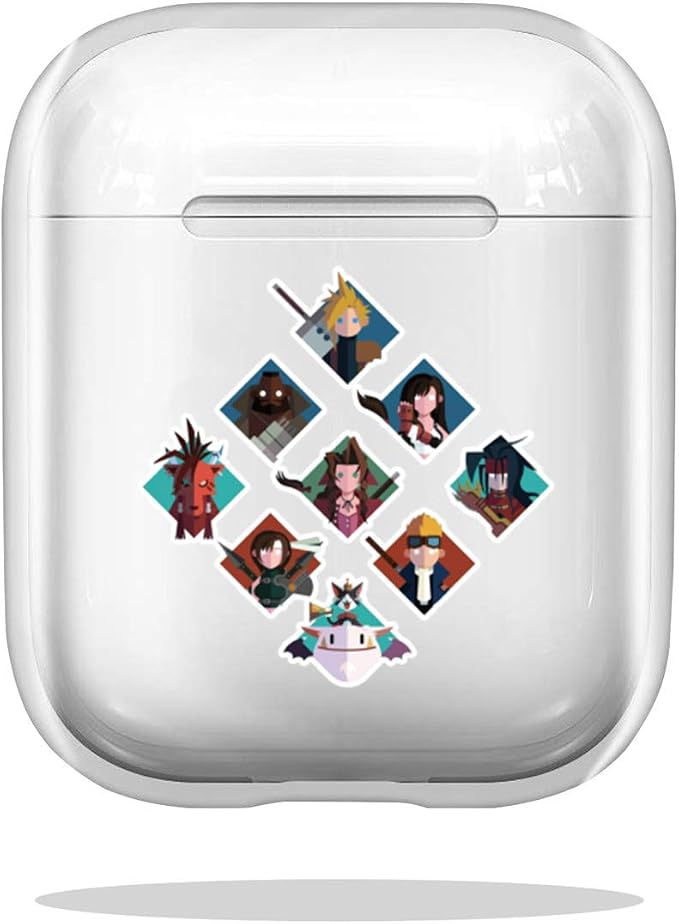 Amazon Case Cover Final Fantasy Cute Tiles Compatible With Airpod 