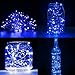 SENHAI Fairy String Lights with Screwdriver, Set of 6 LED Lights Copper Wire, 20 LED Bulbs for Bedroom House Party Wedding Concert Festival Halloween Christmas Tree Decoration - Blue