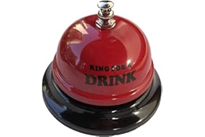 YICC Cute Desk/Kitchen/Bar Counter Top Service Call Bell Ring