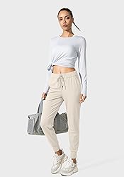 SANTINY Joggers for Women Lightweight Running