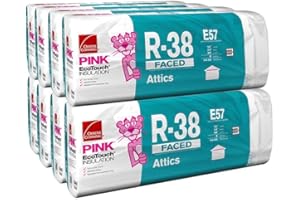 Owens Corning 512 SQFT of R-38 Kraft Faced 24 by 48 Fiberglass Batt Fits 2X12's