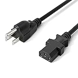 THE CIMPLE CO 15 Feet, Black - 3 Prong AC Power