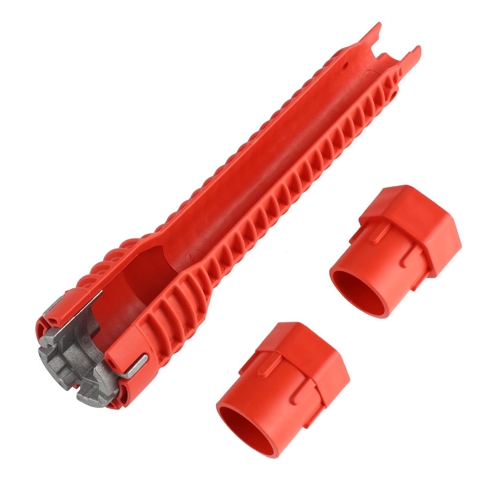 Larcele 8 in 1 Faucet and Sink Installer, Multi-Function Pipe Wrench Plumbing Tool for Bathroom, Kitchen DYBS-01