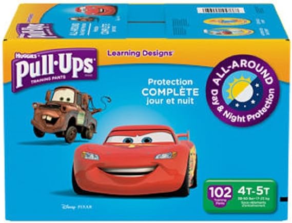 huggies pull ups size 5t 6t