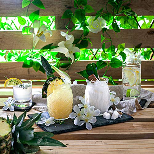 Bormioli Rocco 24 Stück Sour Ananas Cocktail-Gläser Set - Dekorative Tropical Tiki Bar Tumblers Trinken - 455ml – Bild 6