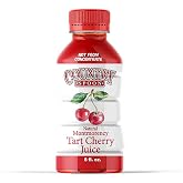 Country Spoon 100% Tart Cherry Juice (70+ Tart Cherries Per 8 oz), 12 Pack | Made in the USA, Not from Concentrate, Single Ingredient Drink, Melatonin Rich, Healthy Fruit Drink