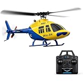 Ssccgym A60 206 Remote Controlled Helicopter Aircraft Plane 4CH RC Heli Aileronless 1/42 Scale 6-Axis Gyroscope Altitude Hold for Adults Beginners/Yellow