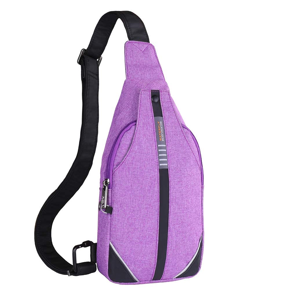 Waterfly Anti-Theft Backpack Crossbody Sling Bag Small Multipurpose Daypack for Men Women