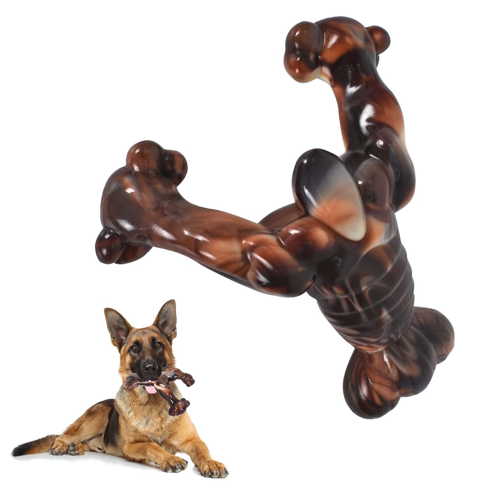 SAVOSWEET Dog Chew Toys Indestructible, Large Dog Toy Bone, Durable Dog Toys for Large Dogs Medium Dogs, Dog Teeth Cleaning Toys, Chewing Toys for Dogs