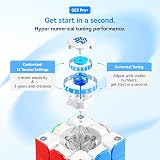 GAN GAN356 M E Magnetic Speed Cube 3x3 Turbo Magnet Pro+ 12 Tensions Frosted view 2