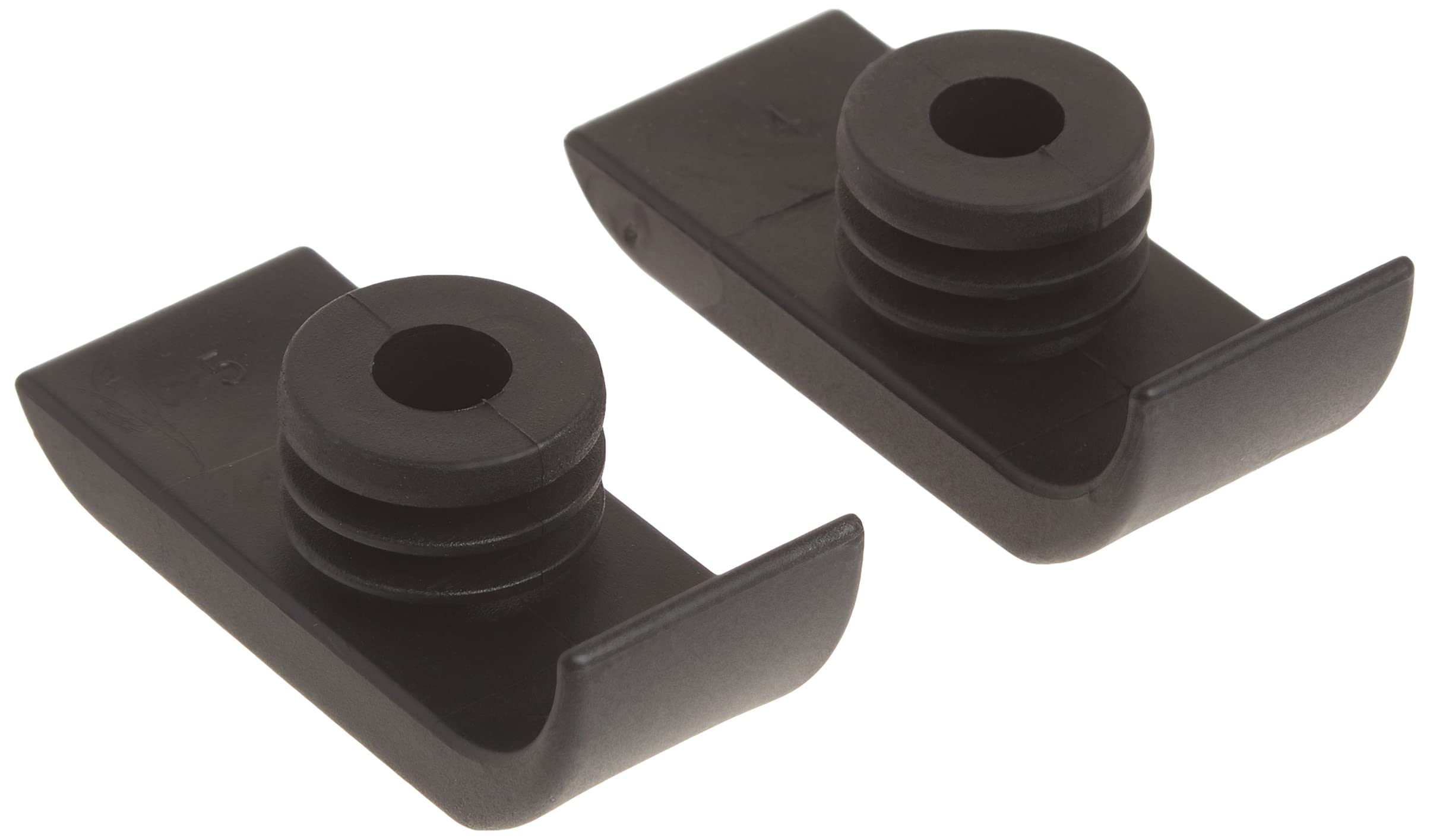Photo 1 of Drive Medical Walker Ski Glides, Black, 1 Pair