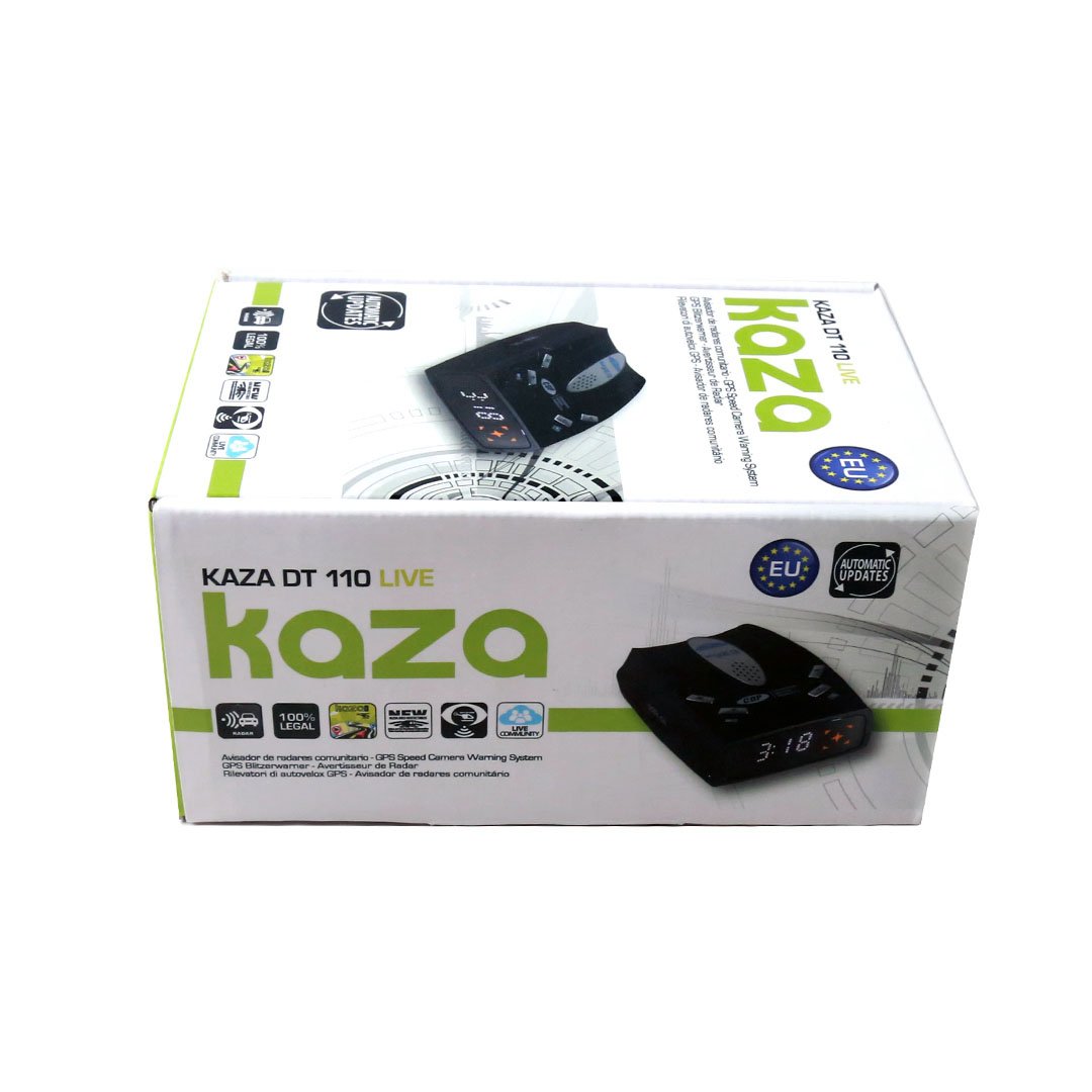 Amazon.com: Kaza DT 110 Live - Radar Indicator, Black Color: Automotive