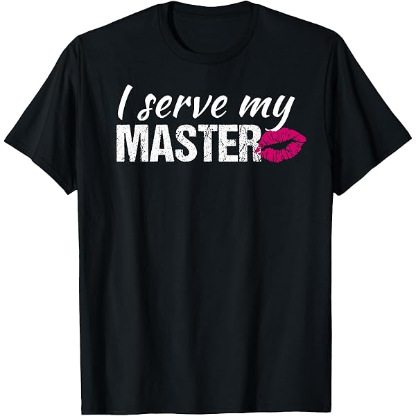 Amazon.com: Slave In Training How May I Serve You Shirt BDSM