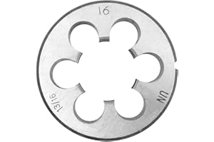 Pastlla 1 3/16-16 Right Hand Alloy Steel Round Die, 1 3/16"- 16 UN Die Threading Tools