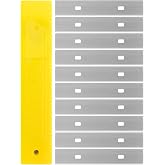 Bates- Replacement Scraper Blades, 4 Inch, 30 Pcs, Scraper Blades, Floor Scrapper Blade, Replacement Razor Blades, Carbon Steel Razor Blades, Paint Scraper Blades, 4 Inch Scraper Blades