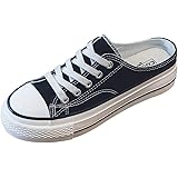 women's canvas mules