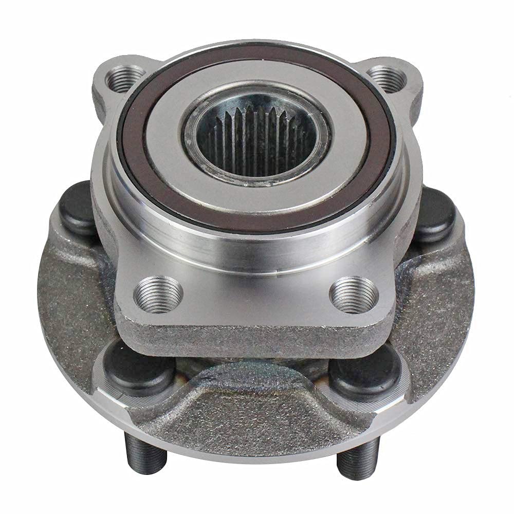 Photo 1 of KUSATEC 513220 Front Wheel Bearing and Hub Assembly Compatible with Subaru Outback Legacy 2005 2006 2007 2008 2009 2010 2011 2012 2013 2014, 5 Lug Bolts w/ABS