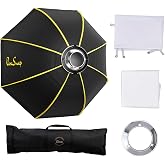 Glow ParaSnap 44" Octa SterlingFibre Bowens Mount Softbox with Advanced Open &amp; Close System, this Parabolic Softbox with Quick Speedring Swap is an ideal Soft box