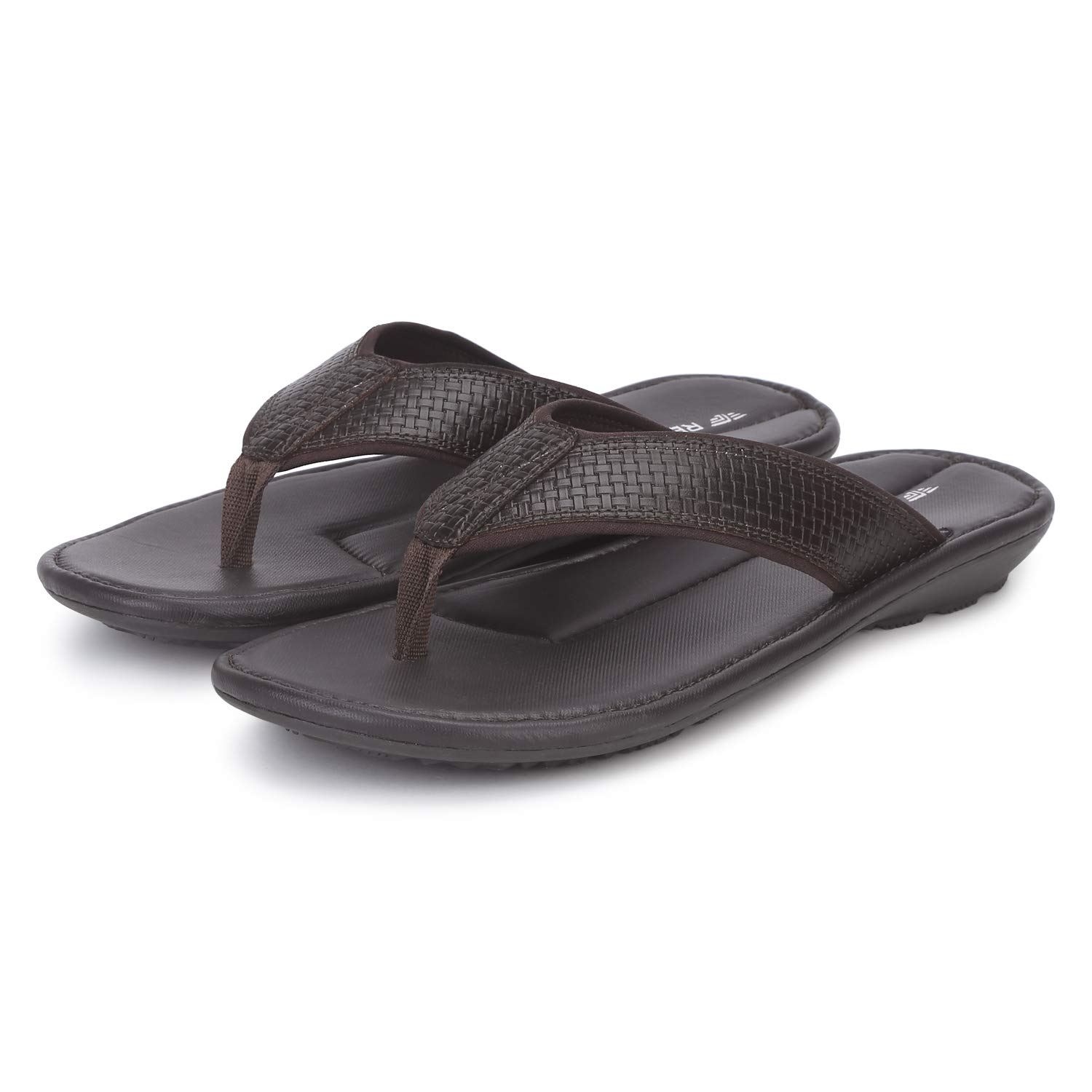 red tape thong sandals