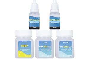 YINMIK ORP Maintenance Solution, ORP Calibration Solution, ORP 222mV Calibration Buffer with 2 Bottle ORP Electrode Storage Solution for All ORP Tester of YINMIK GIDIGI CIZTADA Yewhick UIUZMAR ORAPXI