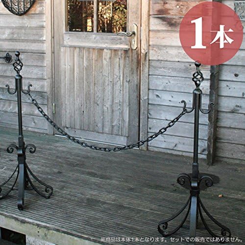 Amazon 駐車場 ポール アイアン フェンス アイアンチェーンスタンド 本体 1本 駐車場フェンス おしゃれ ガーデン