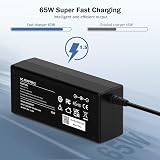 VUOHOEG 65W Laptop Charger for Lenovo Ideapad 100 110 310 320 330 510 520 view 6