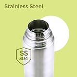 Milton Flip Lid 750 Stainless Steel Bottle 24h Temp Retention 25 oz Silver view 4