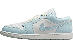 NIKE Air Jordan 1 Low SE Men's Shoes (HJ5999-400, Glacier Blue/Summit White/Guava Ice/Sea Glass)