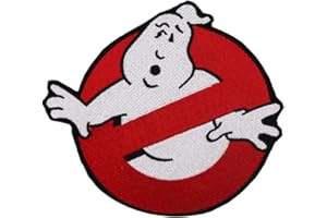 ROCKAPATCH 7'' Large Ghost Halloween Costume Embroidered iron on Patch