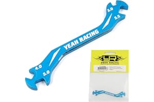 Aluminum 7075 Turnbuckle Wrench 3mm 4mm 5mm 5.5mm Blue / Yeah Racing / YT-0197BU
