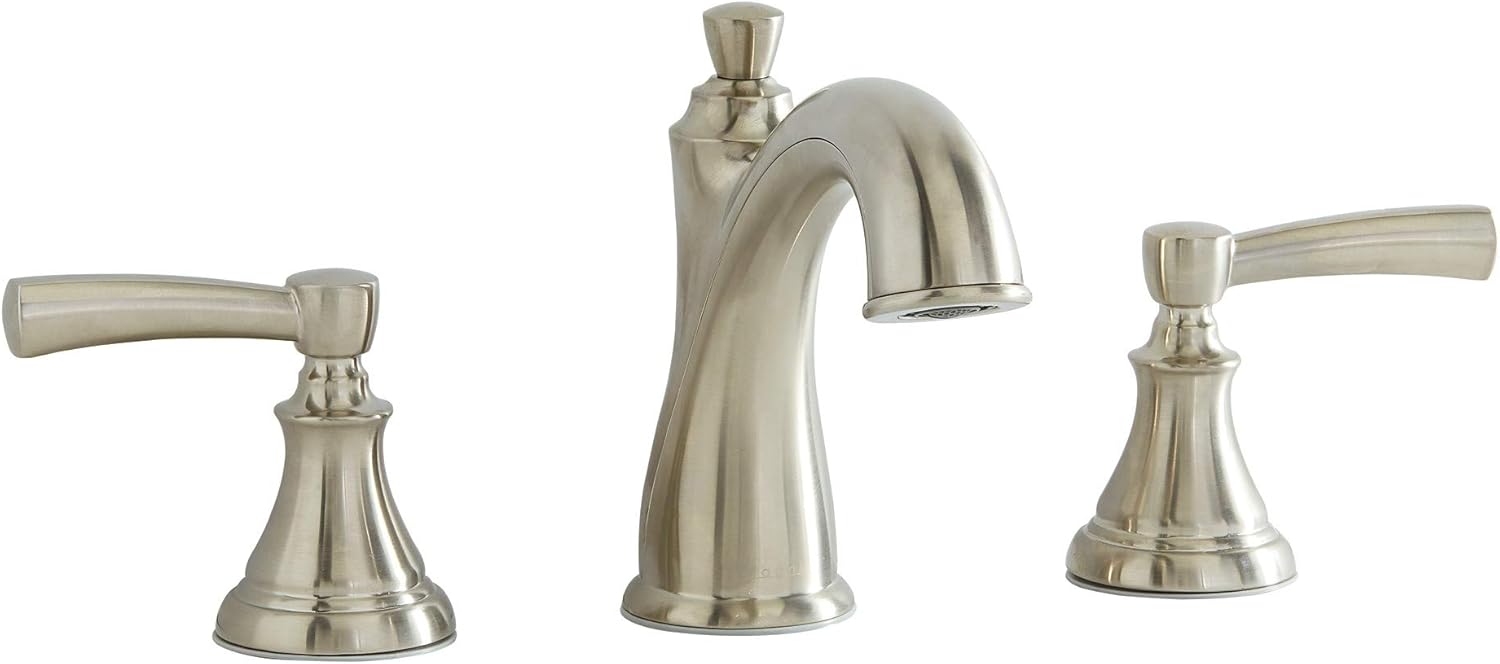 Giagni Mitchell Brushed Nickel 2 Handle Widespread Watersense