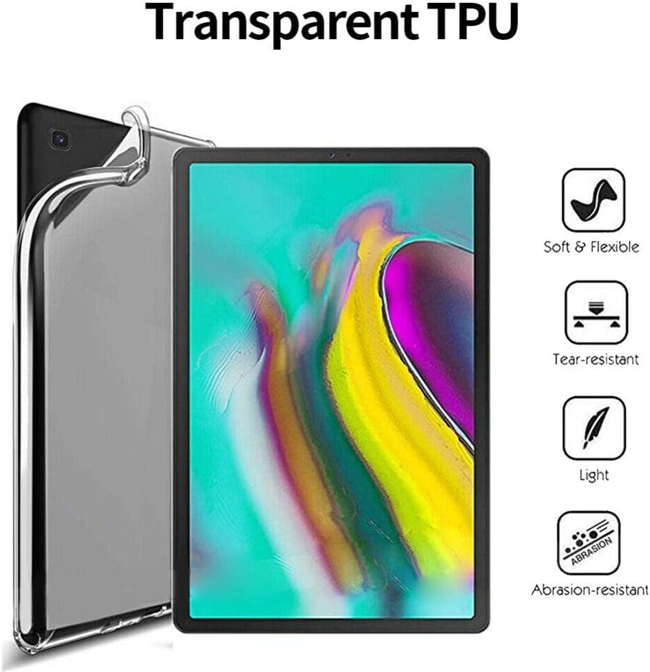 TPU Soft Cover Case for for Samsung Galaxy Tab A 8.0 2019 SM-T290 T295 T297 8.0 inch Case Transparent Shockproof Tablet Case