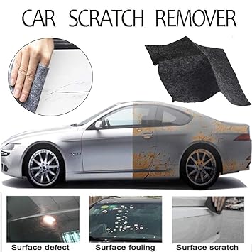 Autmaster Slight Scratch Remover Cloth For Car Nano Scratch Repair Cloth Polishing For Light Paint Surface Repair Scuffs Remover Scratch Repair And