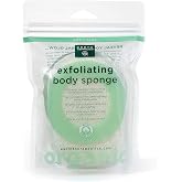 Earth Therapeutics Organic Cotton Exfoliating Hydro Sponge - Oval