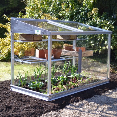 Access Half Growhouse, Mini Greenhouse, Cold Frame gardenersguru