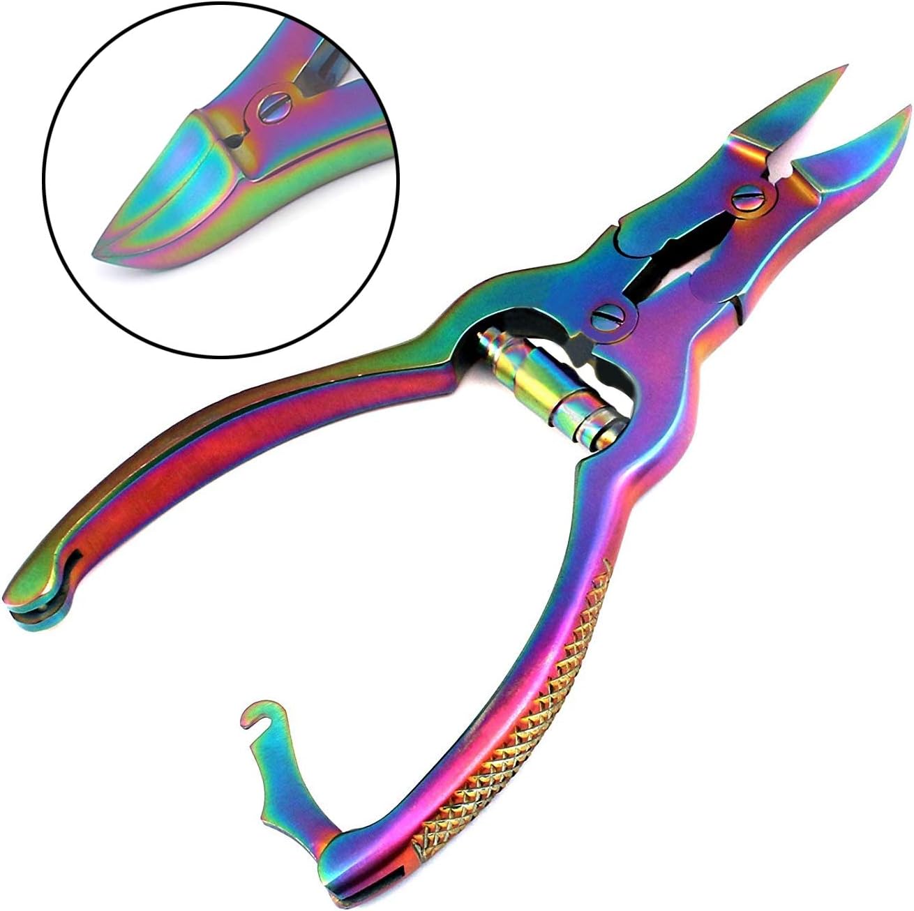 LAJA IMPORTS Cantilever Titanium Toe Nail Clippers Nippers Cutters Podiatry Chiropody Instruments 6