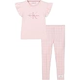 Calvin Klein girls 2pc Tunic Legging Set